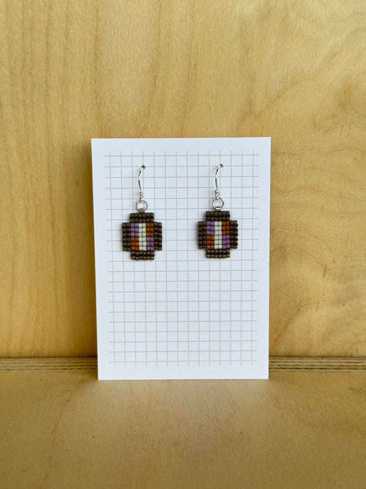 Lavender & Rust Crosses