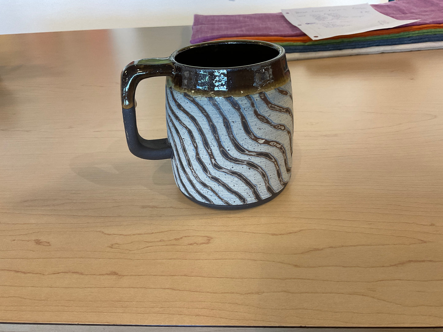 Layered & Carved Mug 1