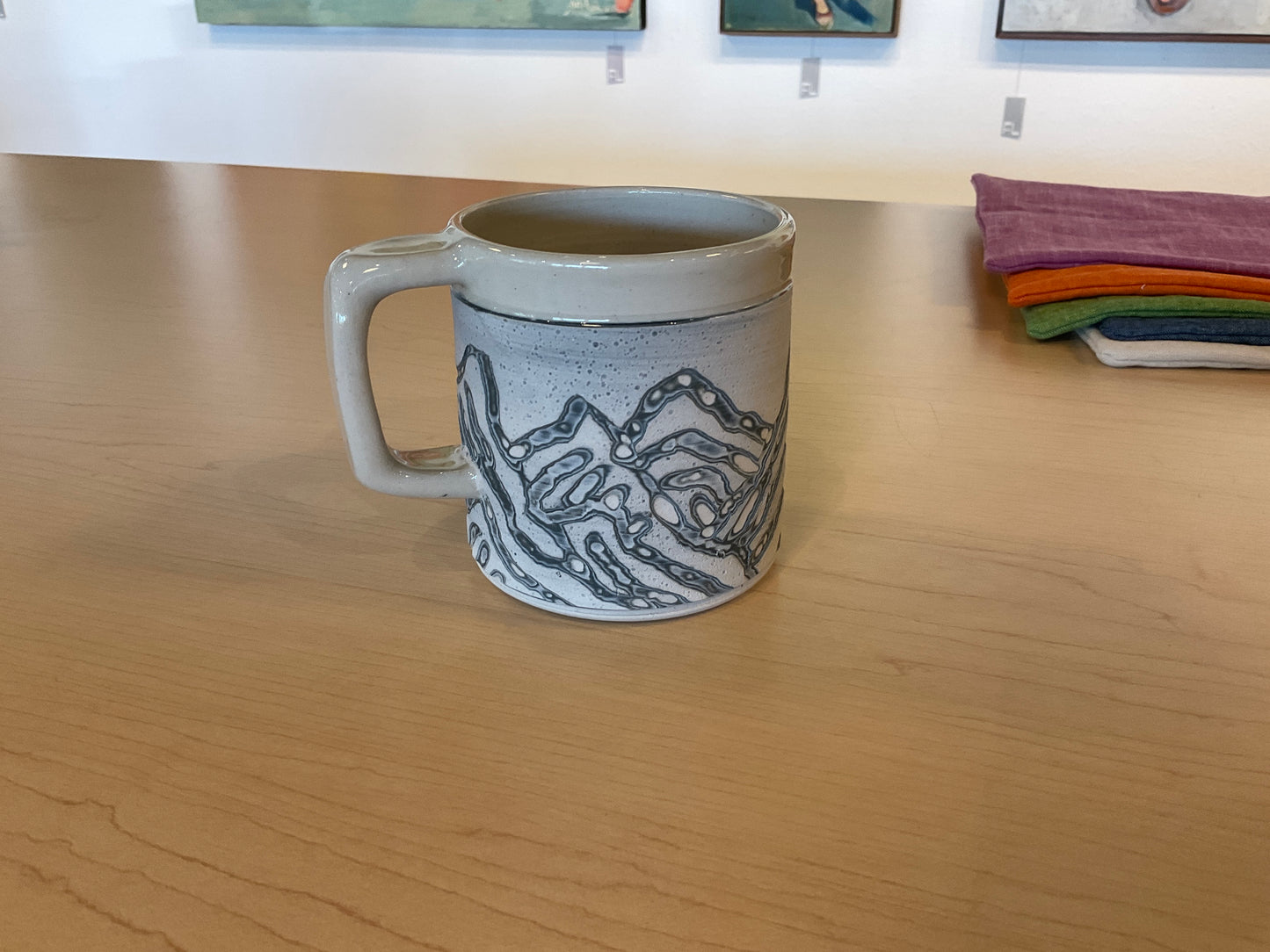 Layered & Carved Mug 10