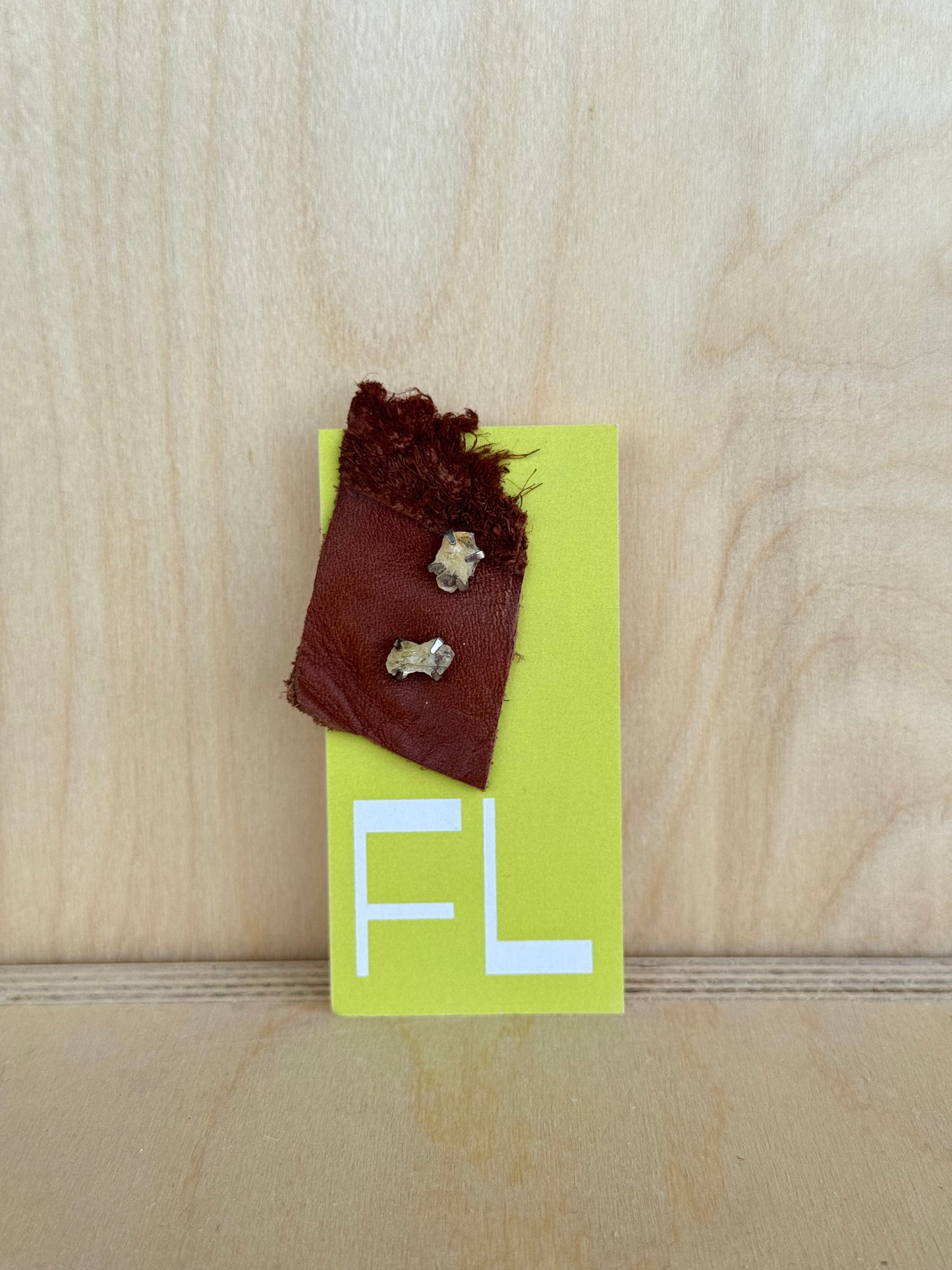 Citrine Studs