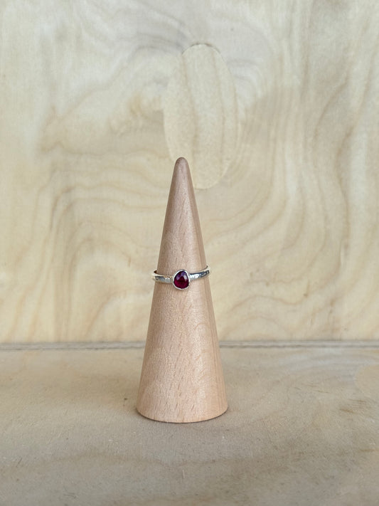 Mini Garnet Ring