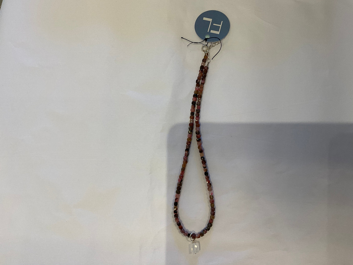 Moonstone & Ruby Necklace
