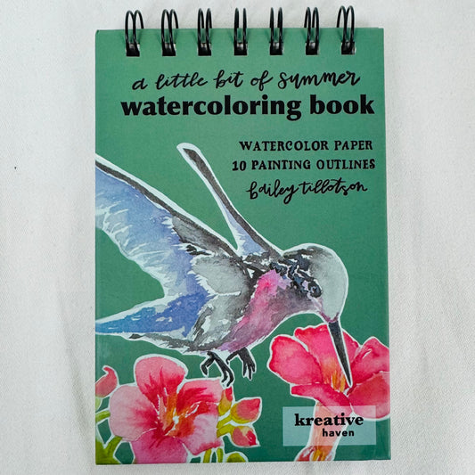 Mini Watercoloring Book