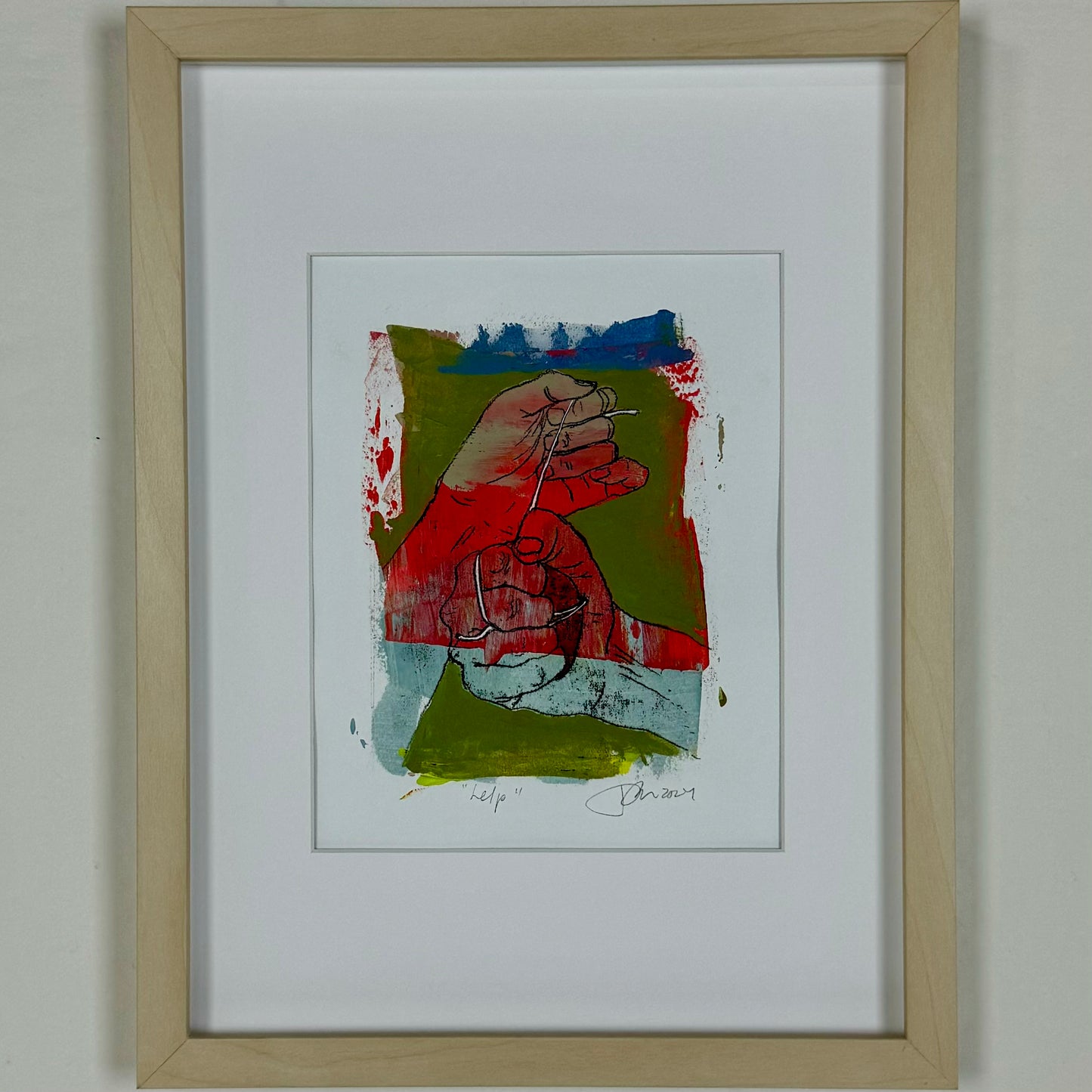 James Rees Monotype Prints