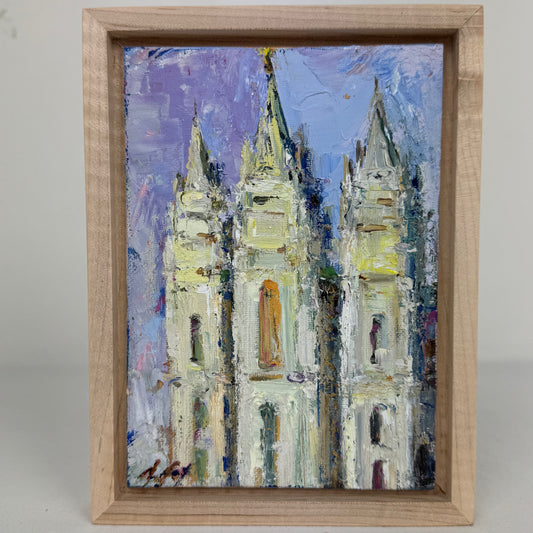 SLC Temple Lavender & Yellow