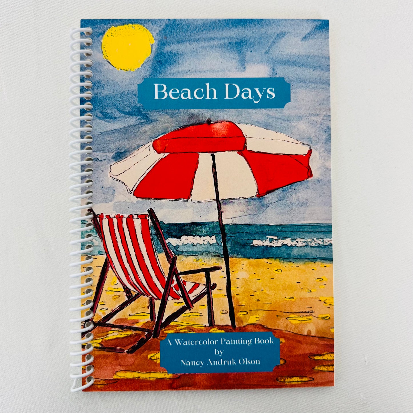 Beach Days Painting Book