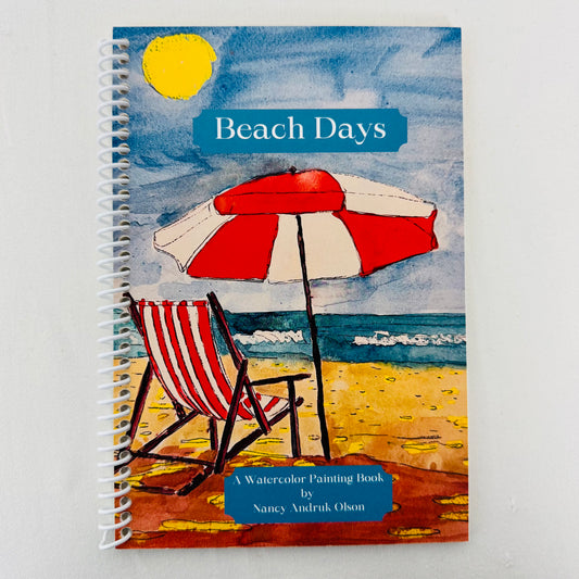 Beach Days Painting Book