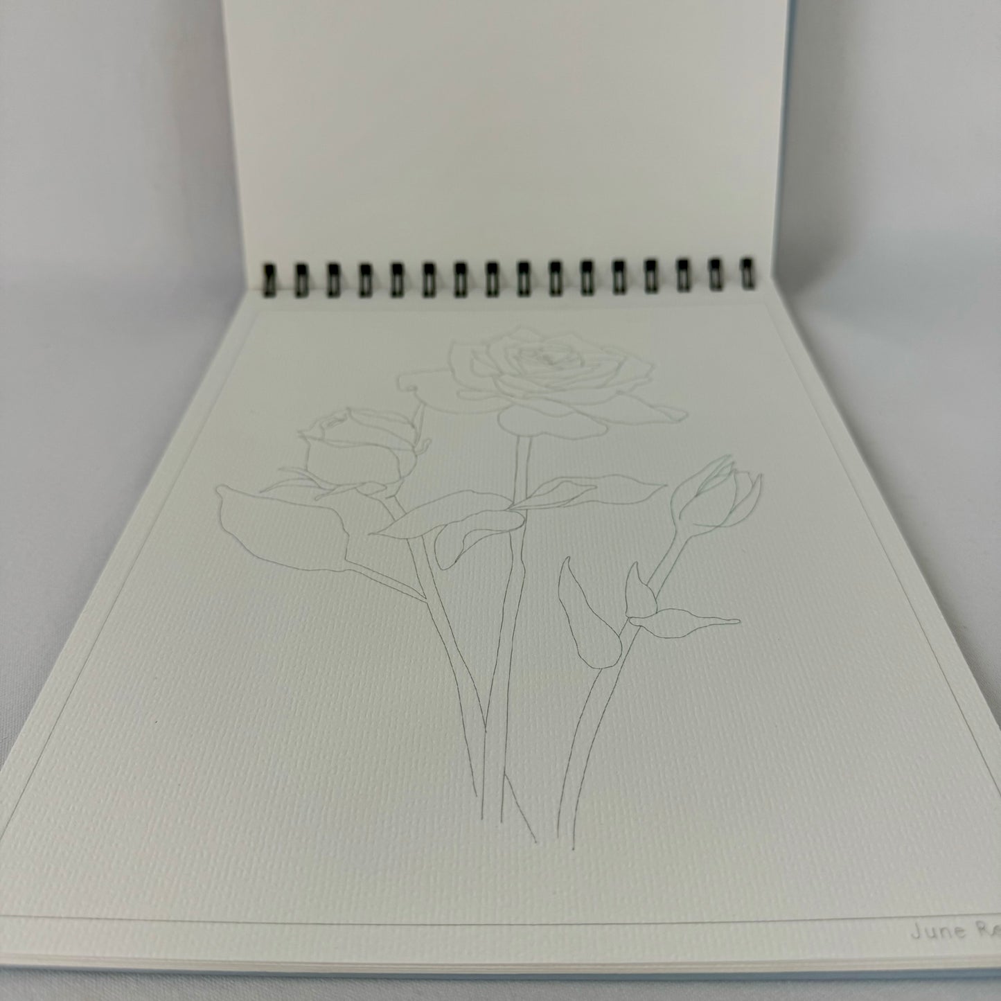 Floral Watercolor Book