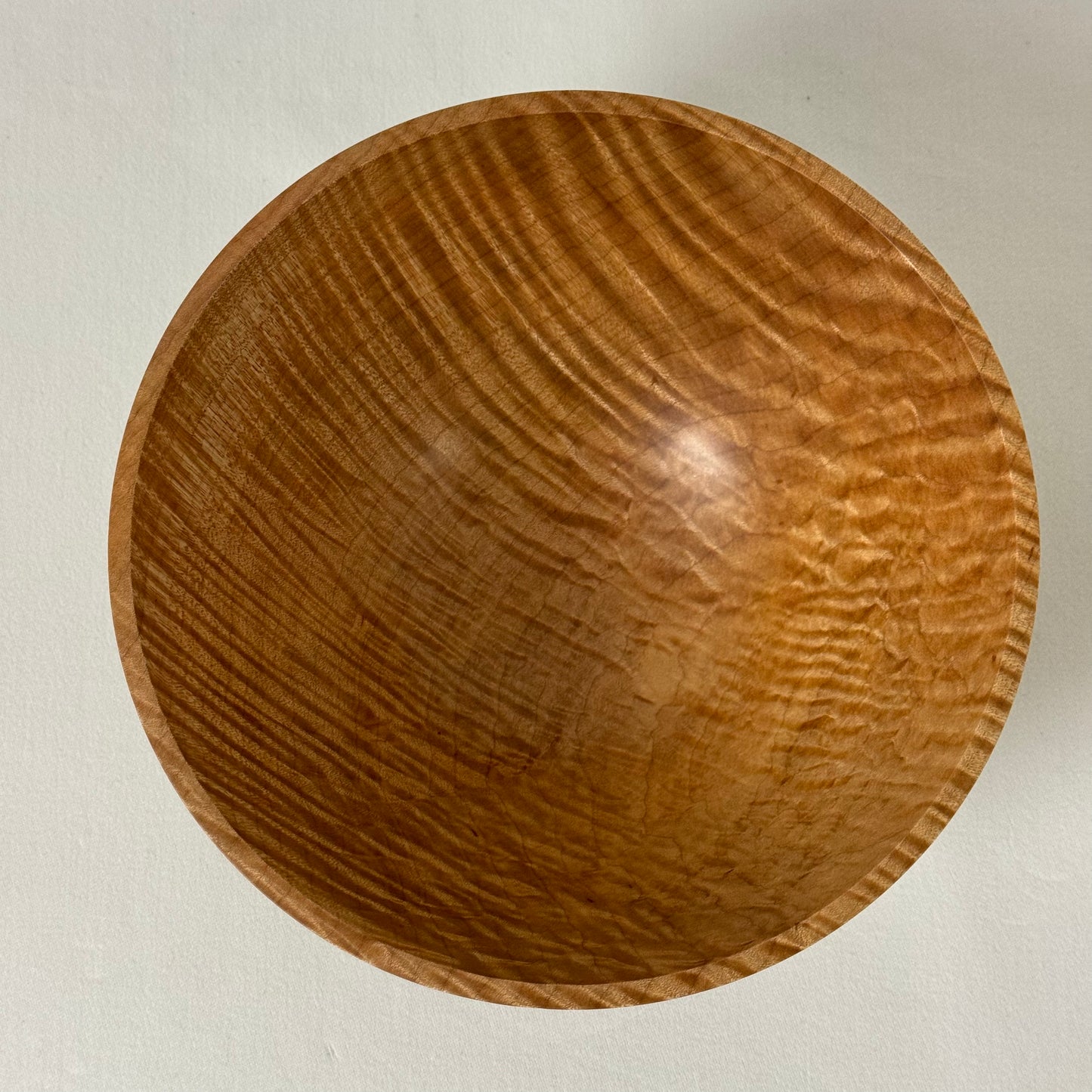 Tiger Stripe (Fiddleback) Maple Bowl