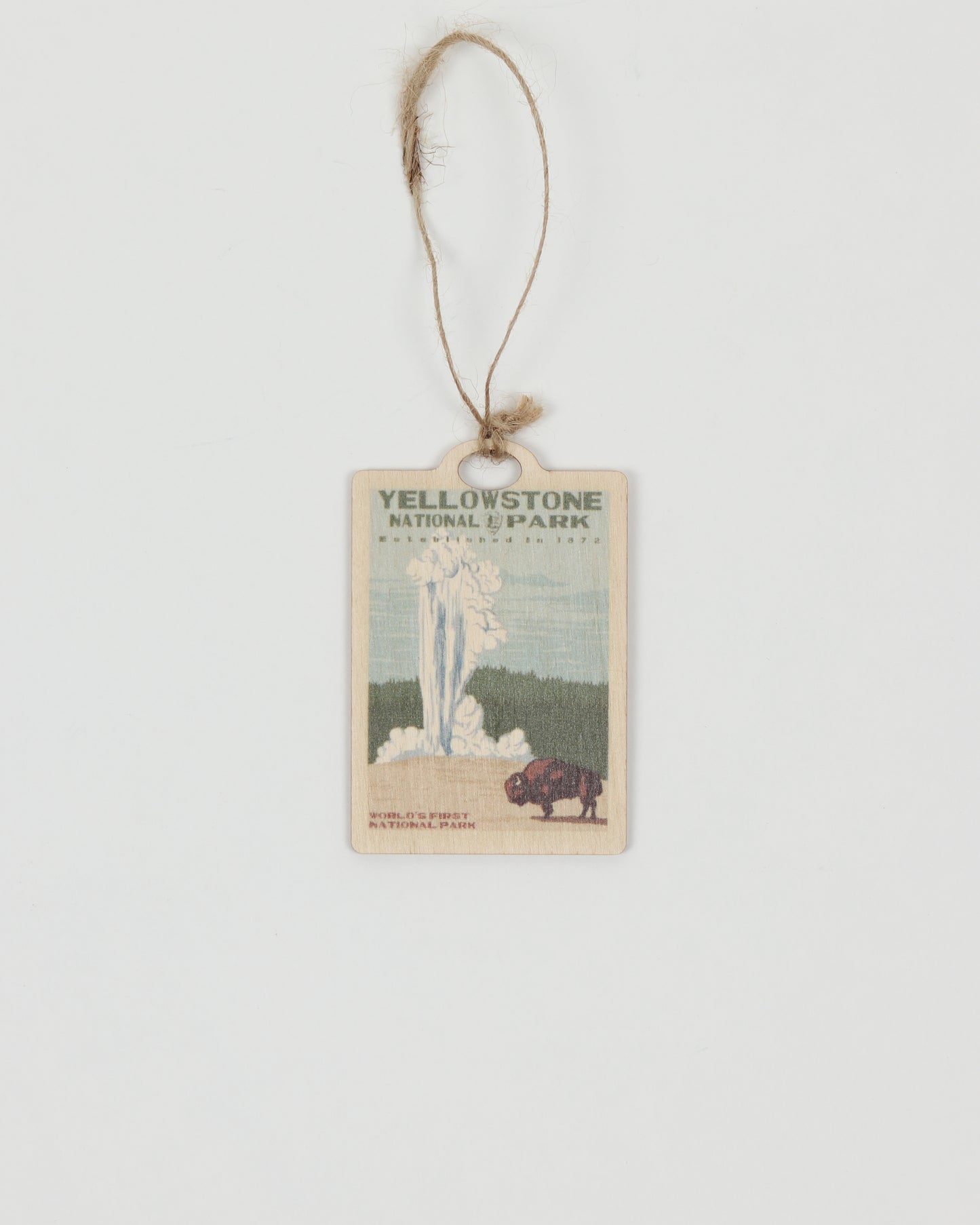 Yellowstone Ornament