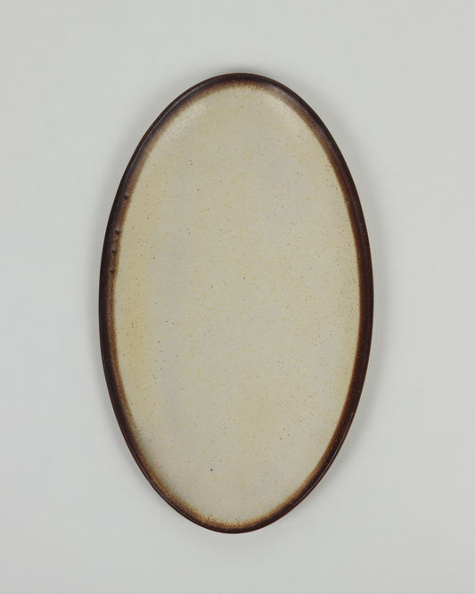Oval Platter Eggnog