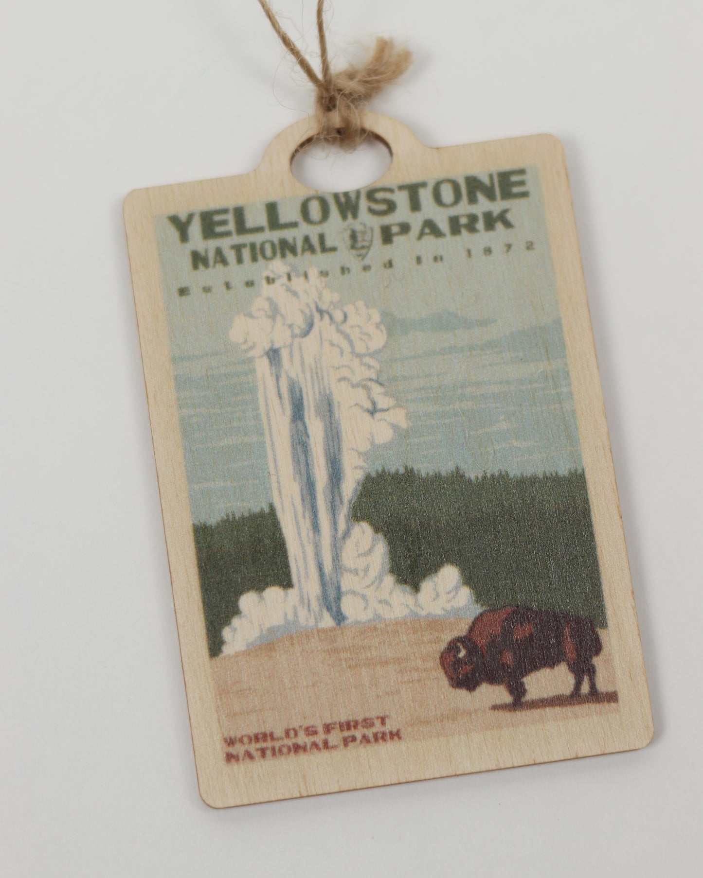 Yellowstone Ornament
