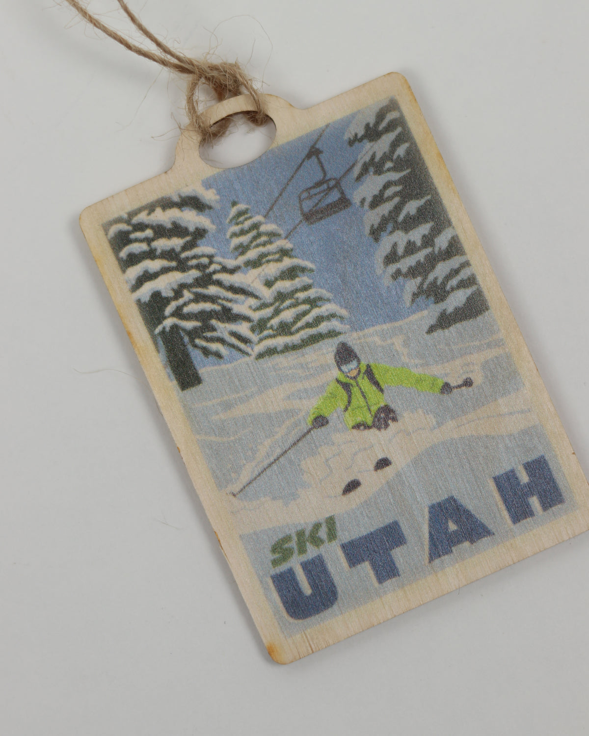 Ski Utah Ornament