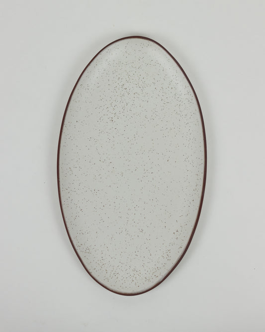 Oval Platter Heartland Speckle