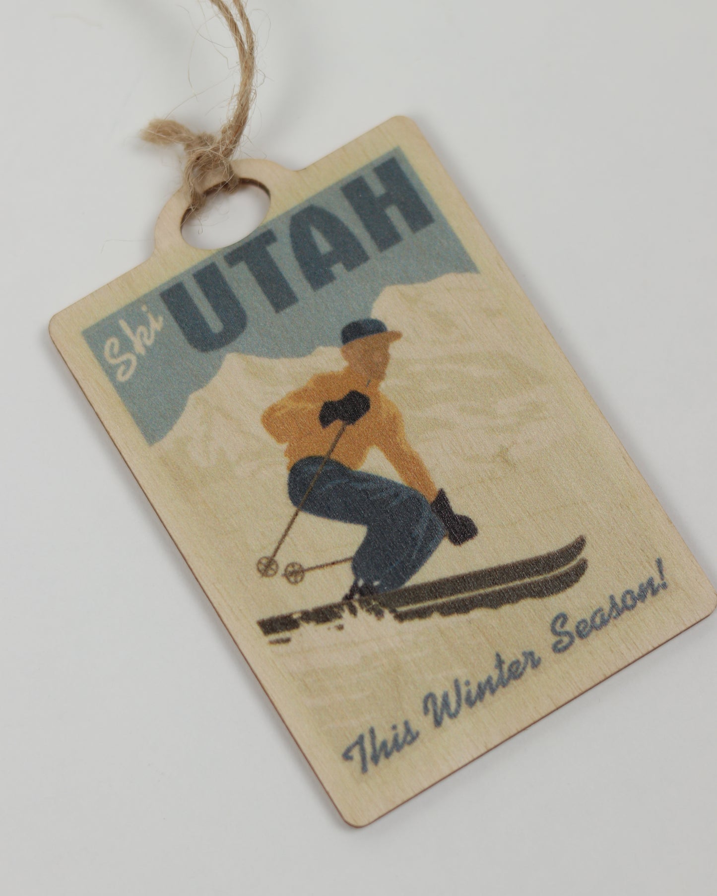 Ski Utah Ornament