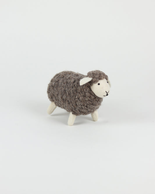 Felted Stuffed Animal Sheep Large