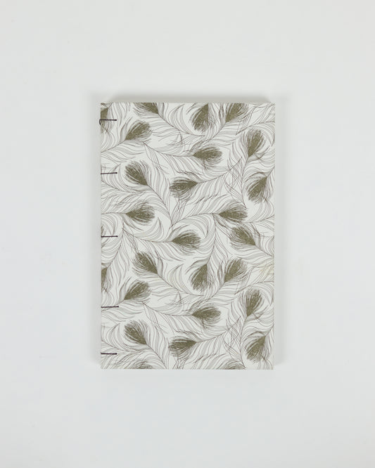 Blank Book With Decorative Letterpress Paper