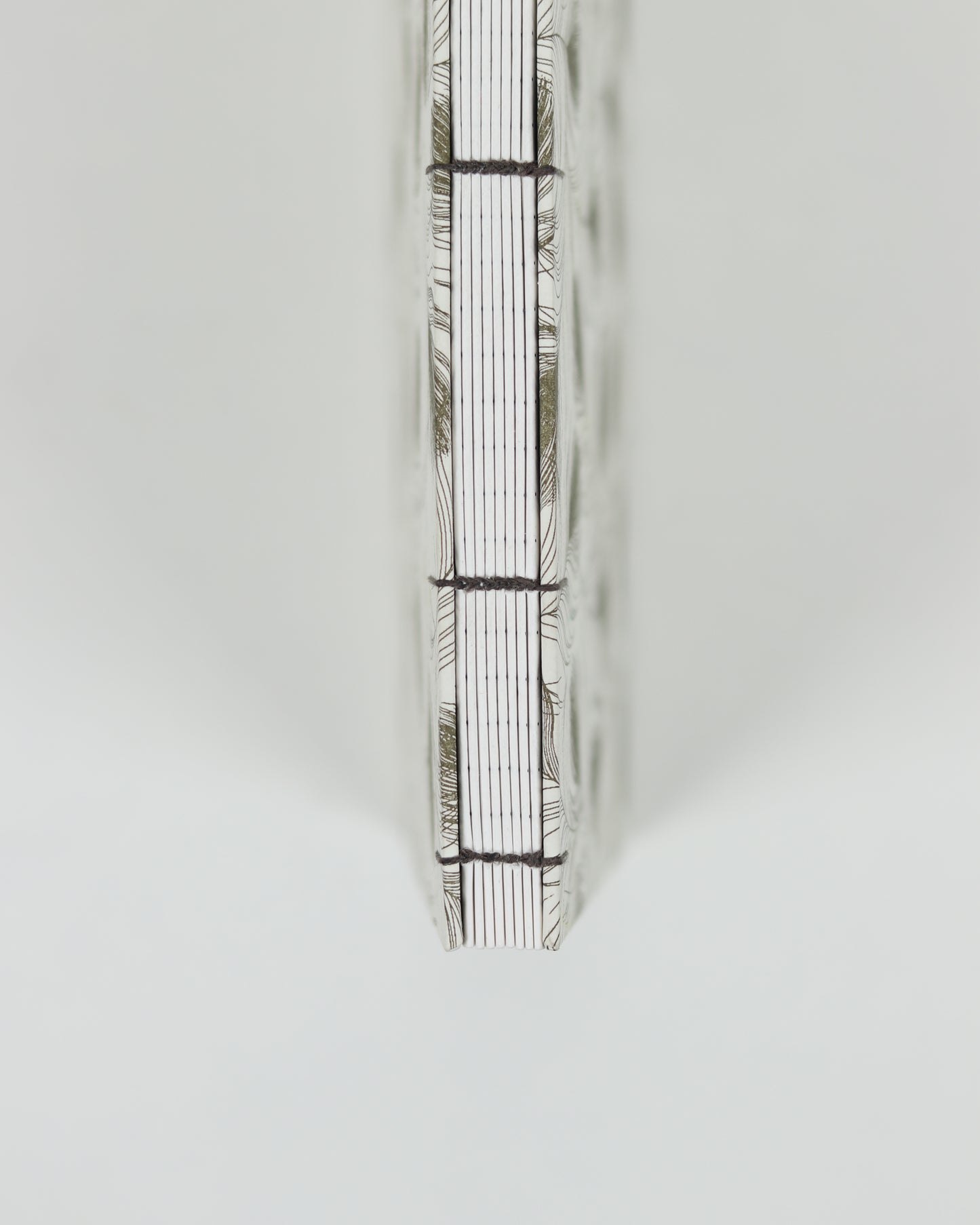 Blank Book With Decorative Letterpress Paper