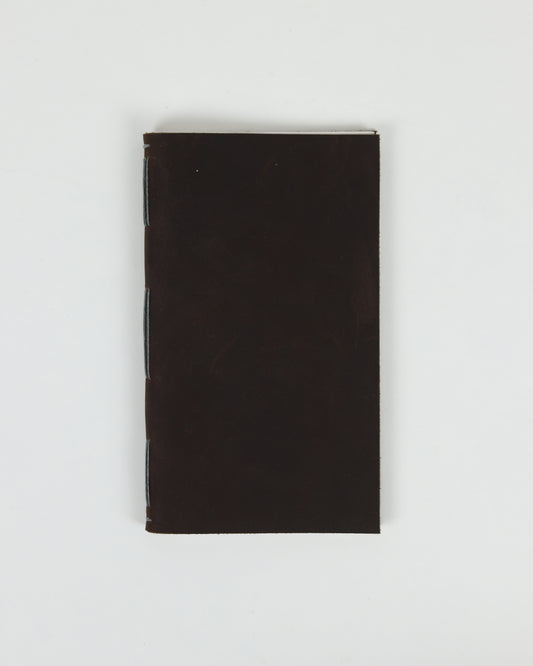 Leather Long Blue Stitch Book