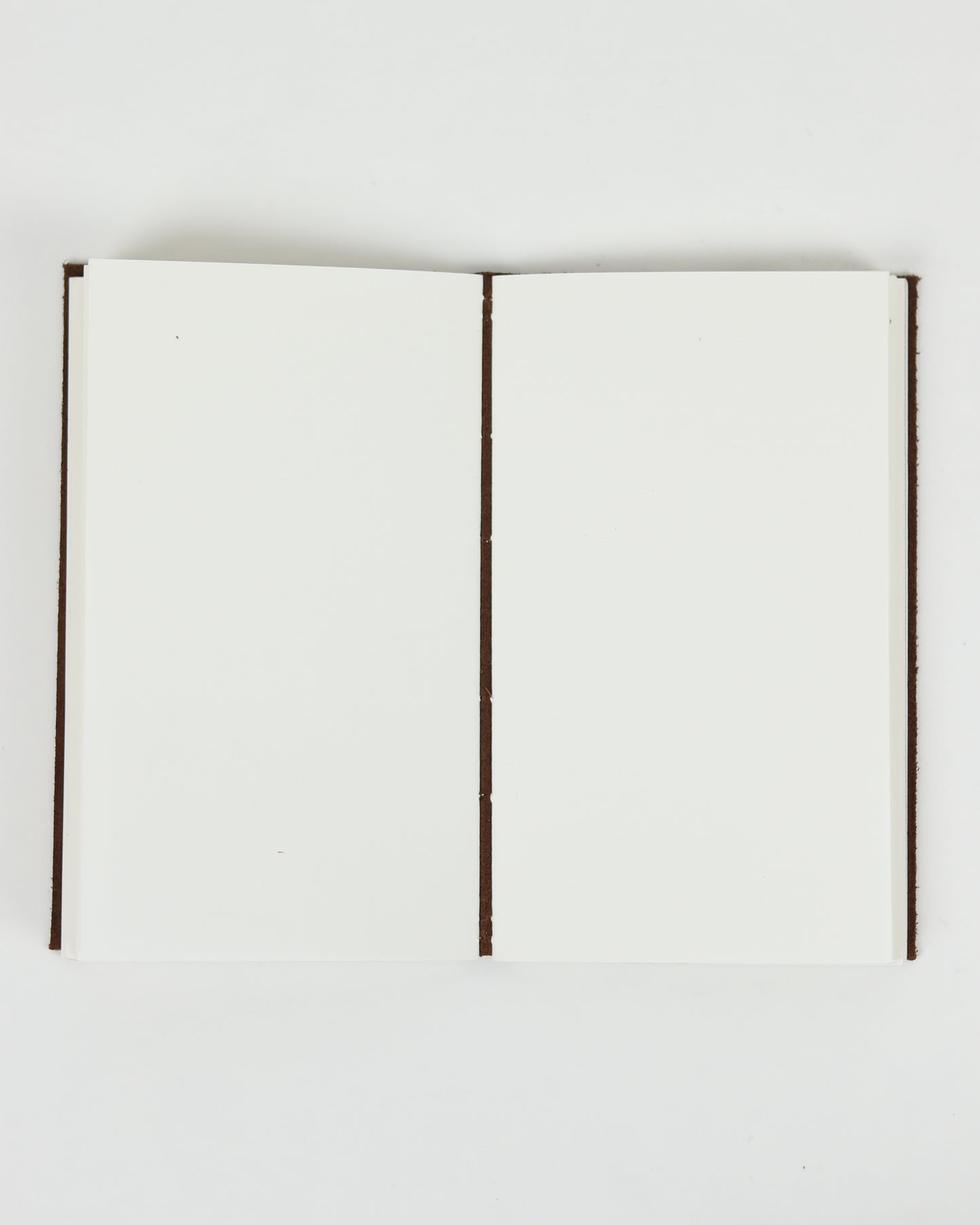 Leather Long Blue Stitch Book