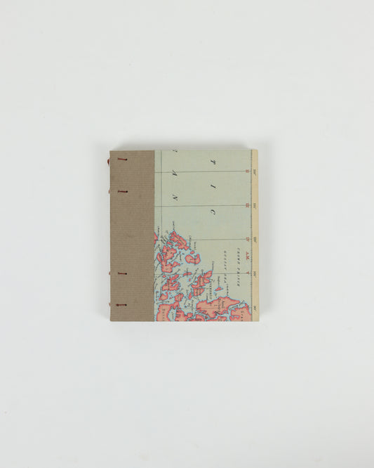 Italian Cavallini Map Paper Book