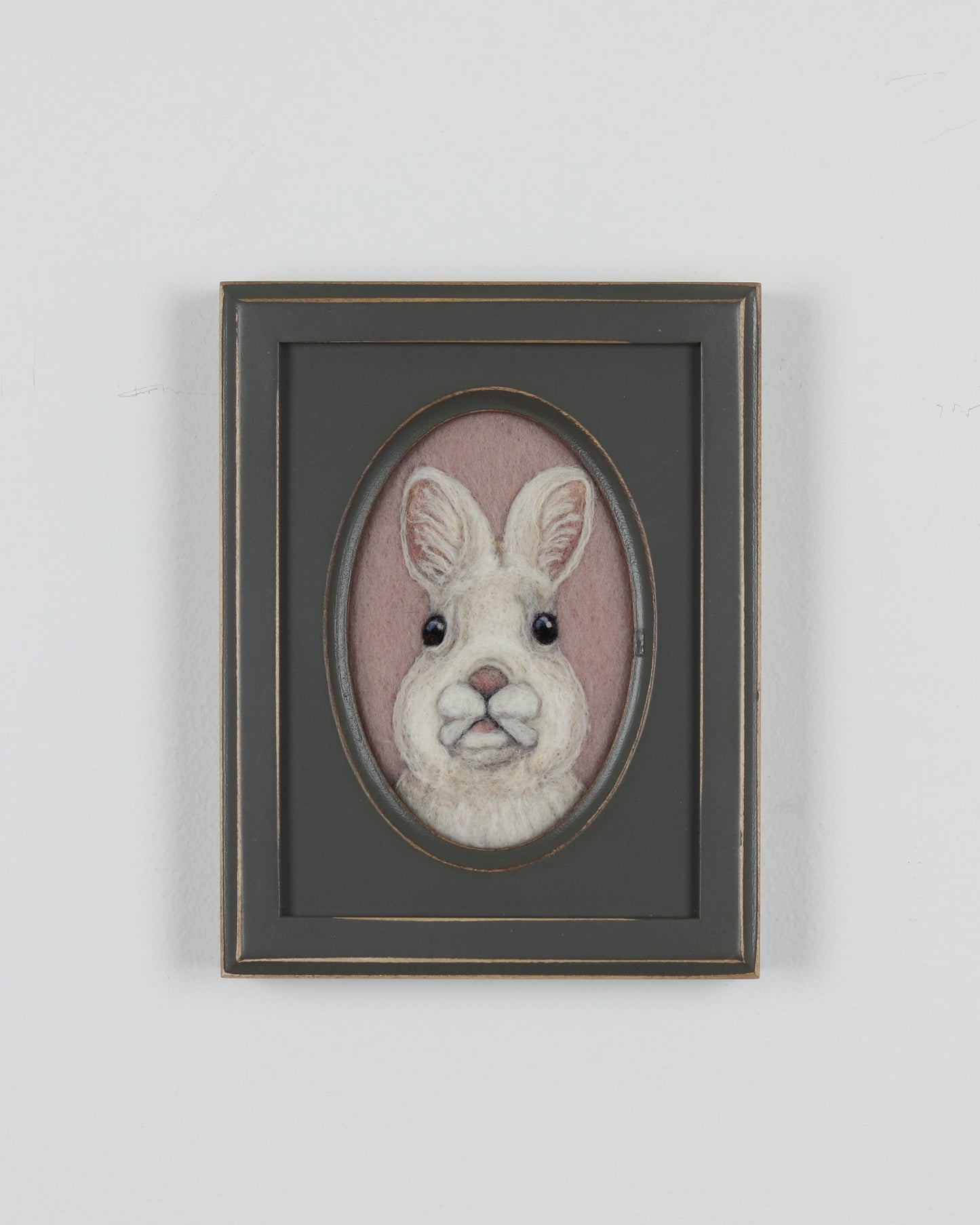 White Spring Bunny