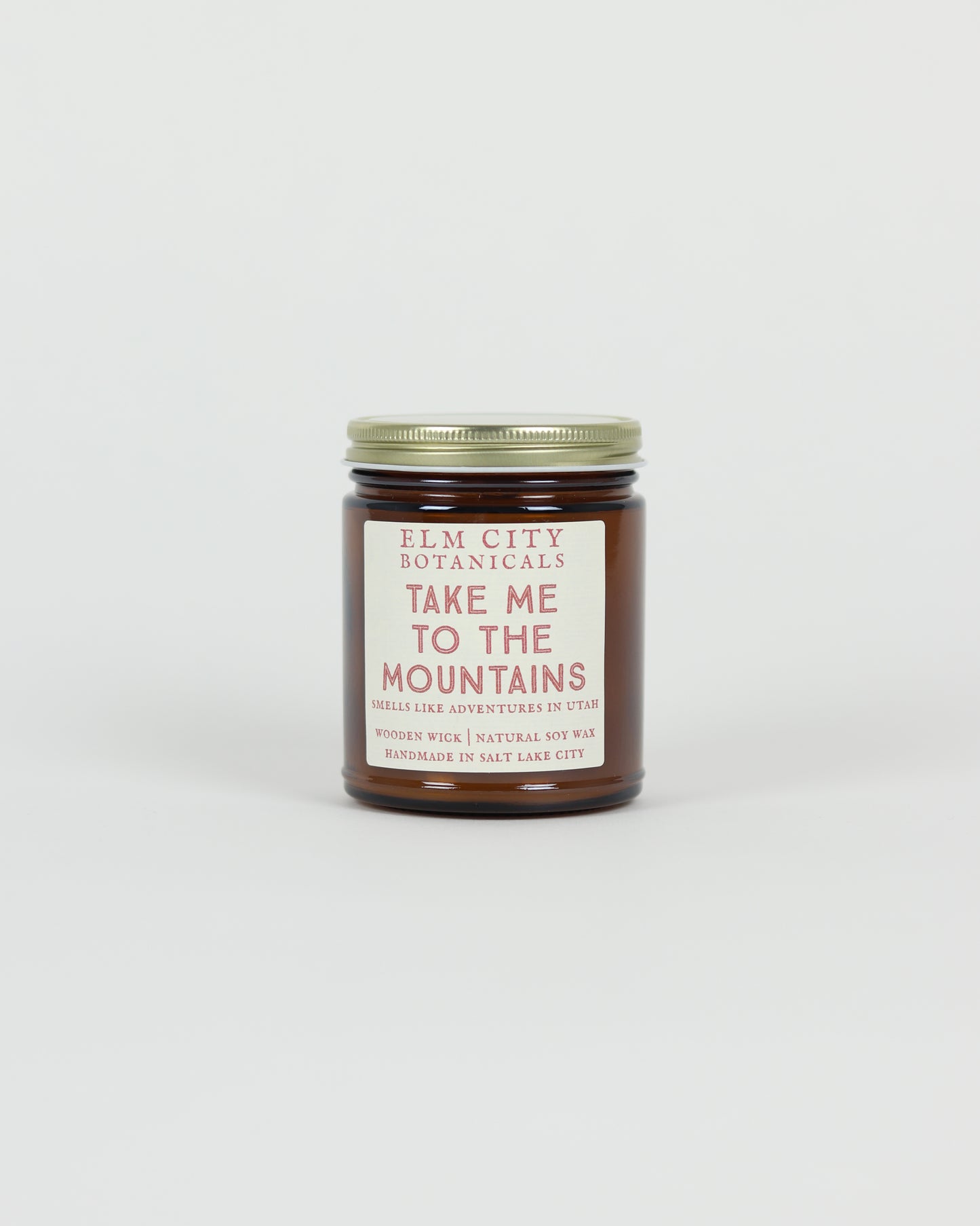 Take Me to the Mountains Candle