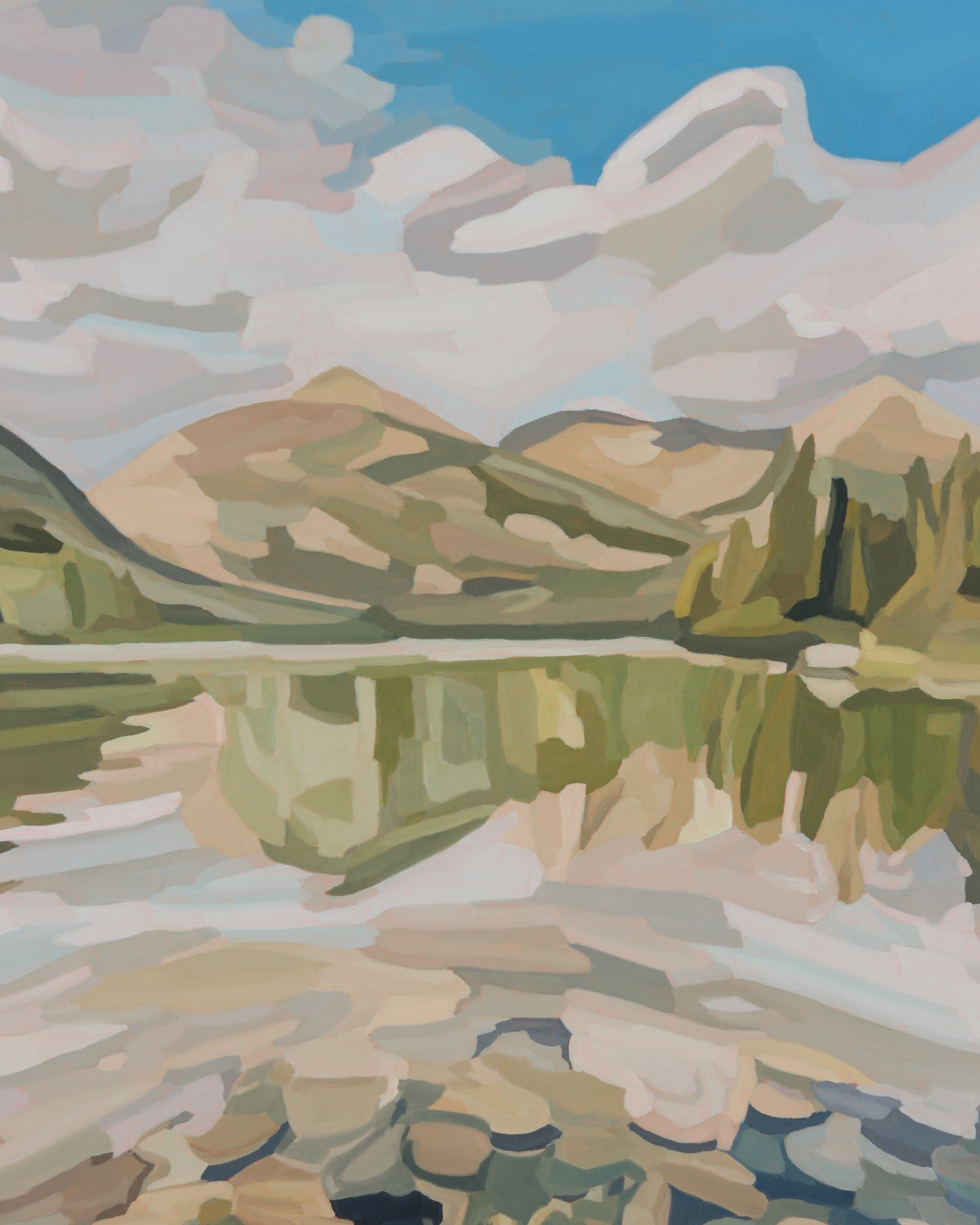 Taggart Lake Reflection