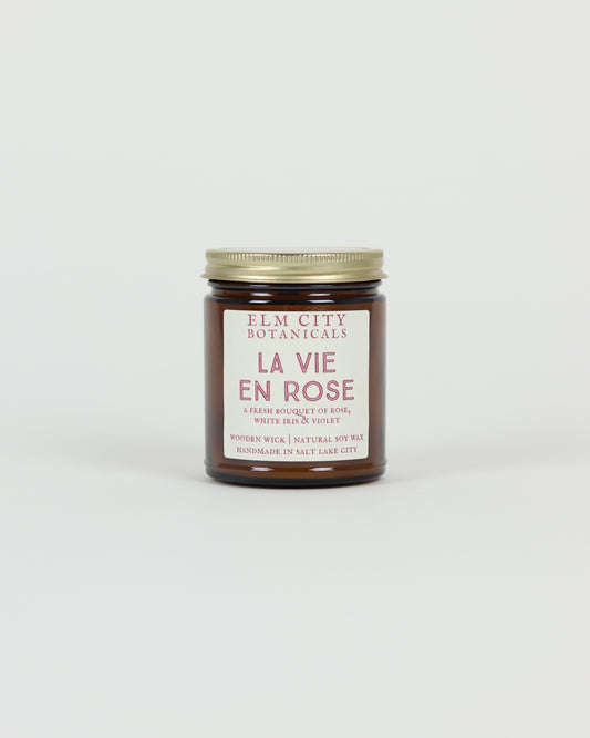 La Vie En Rose Candle