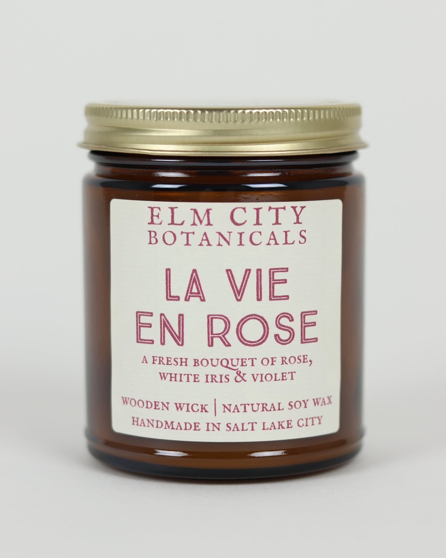 La Vie En Rose Candle