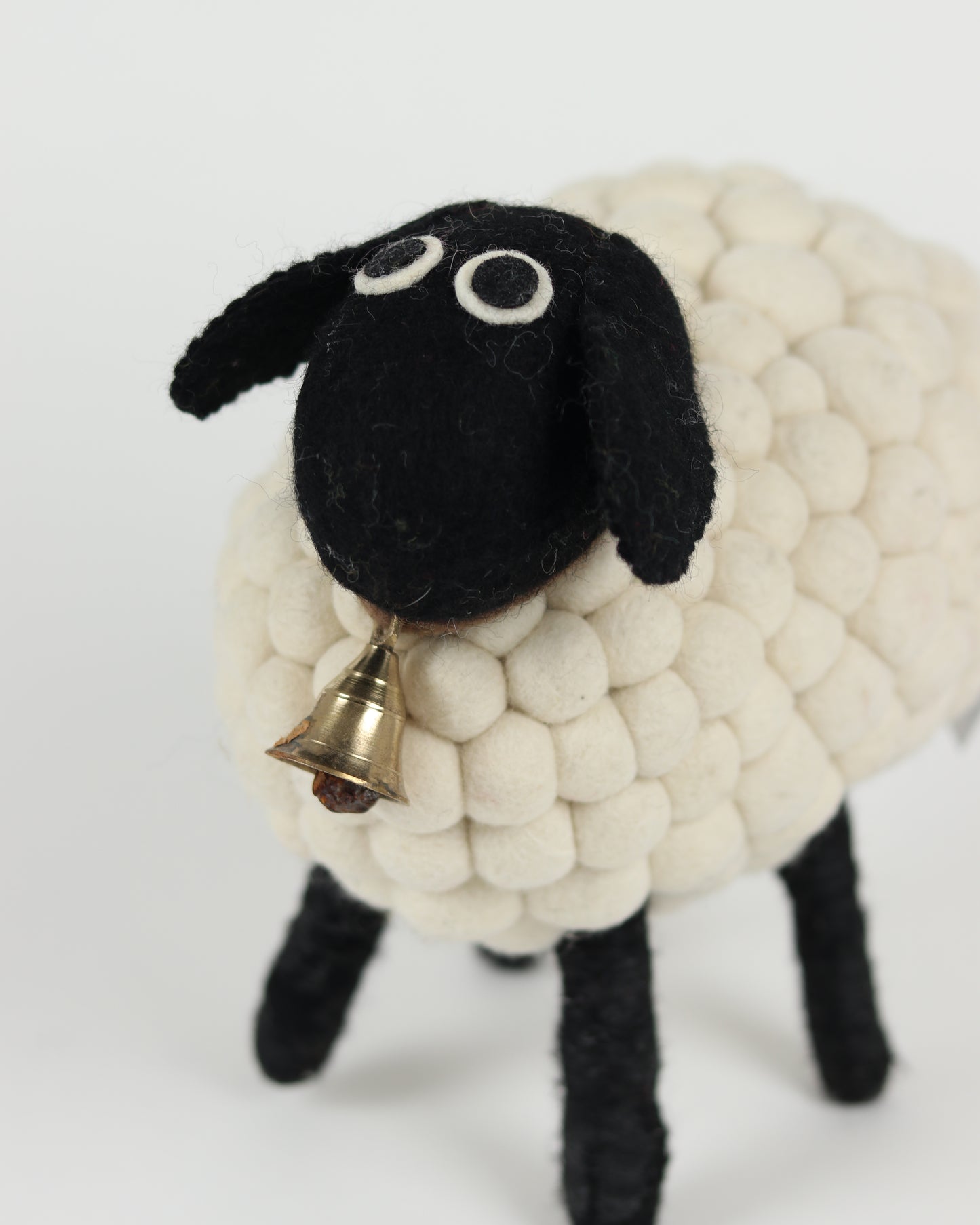 Felted Sheep with Bell