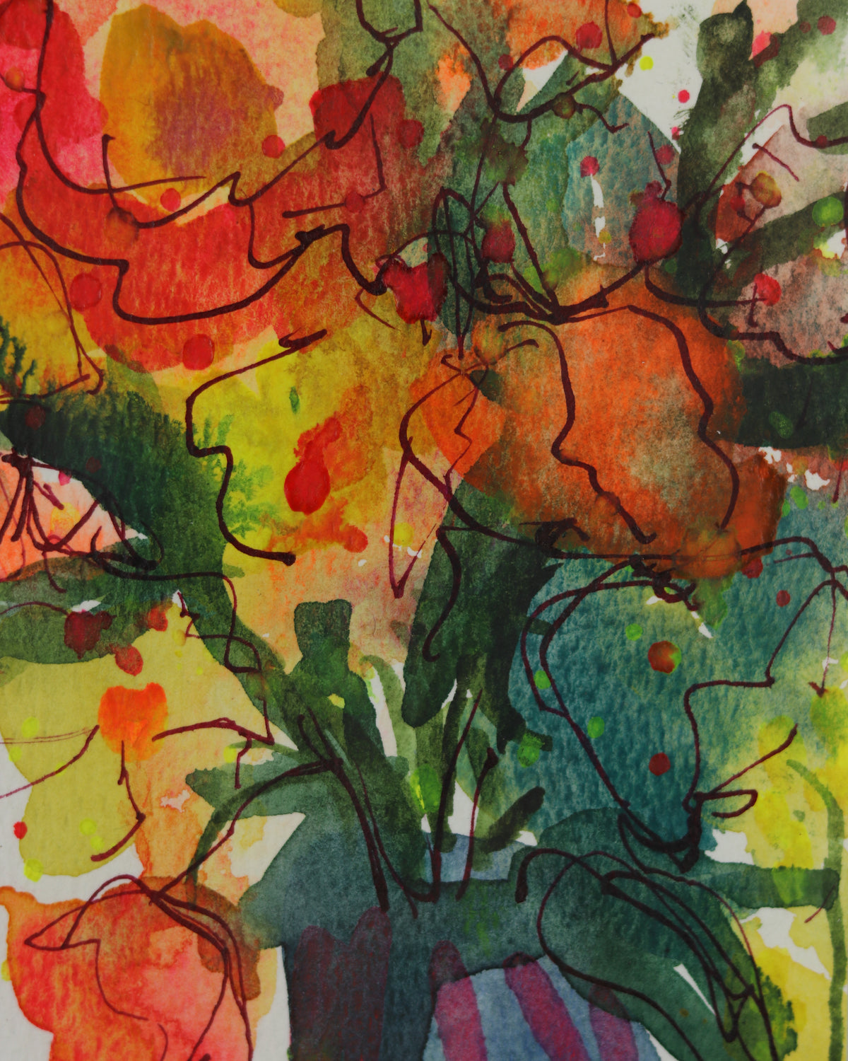 Burst of Color in Vase 2