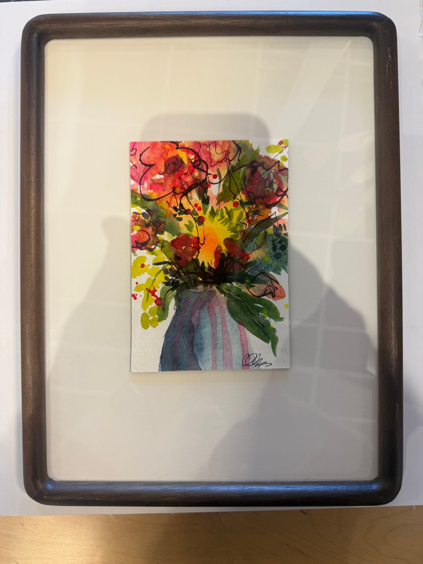 Burst of Color in Vase 1
