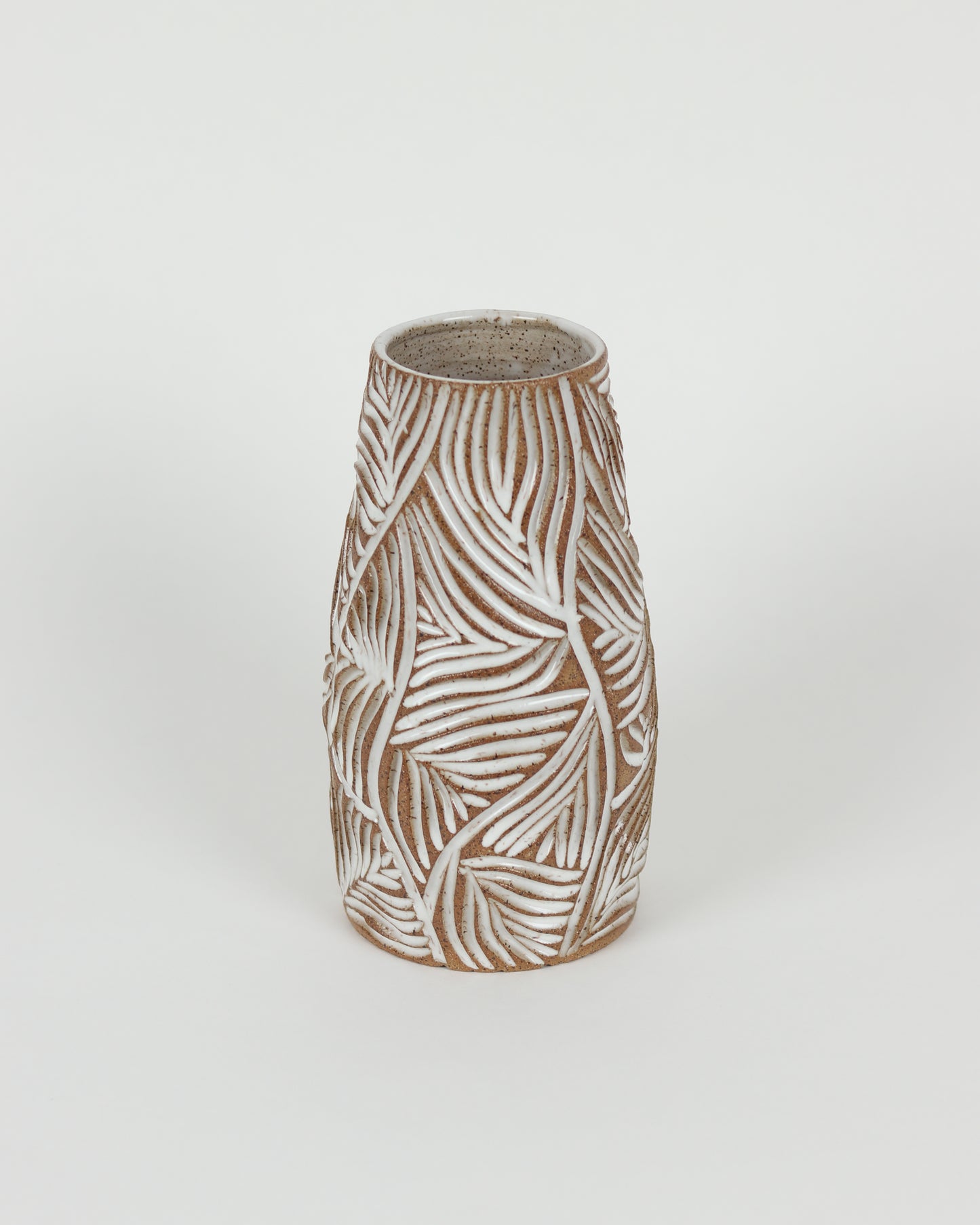 Organic Carved Vase