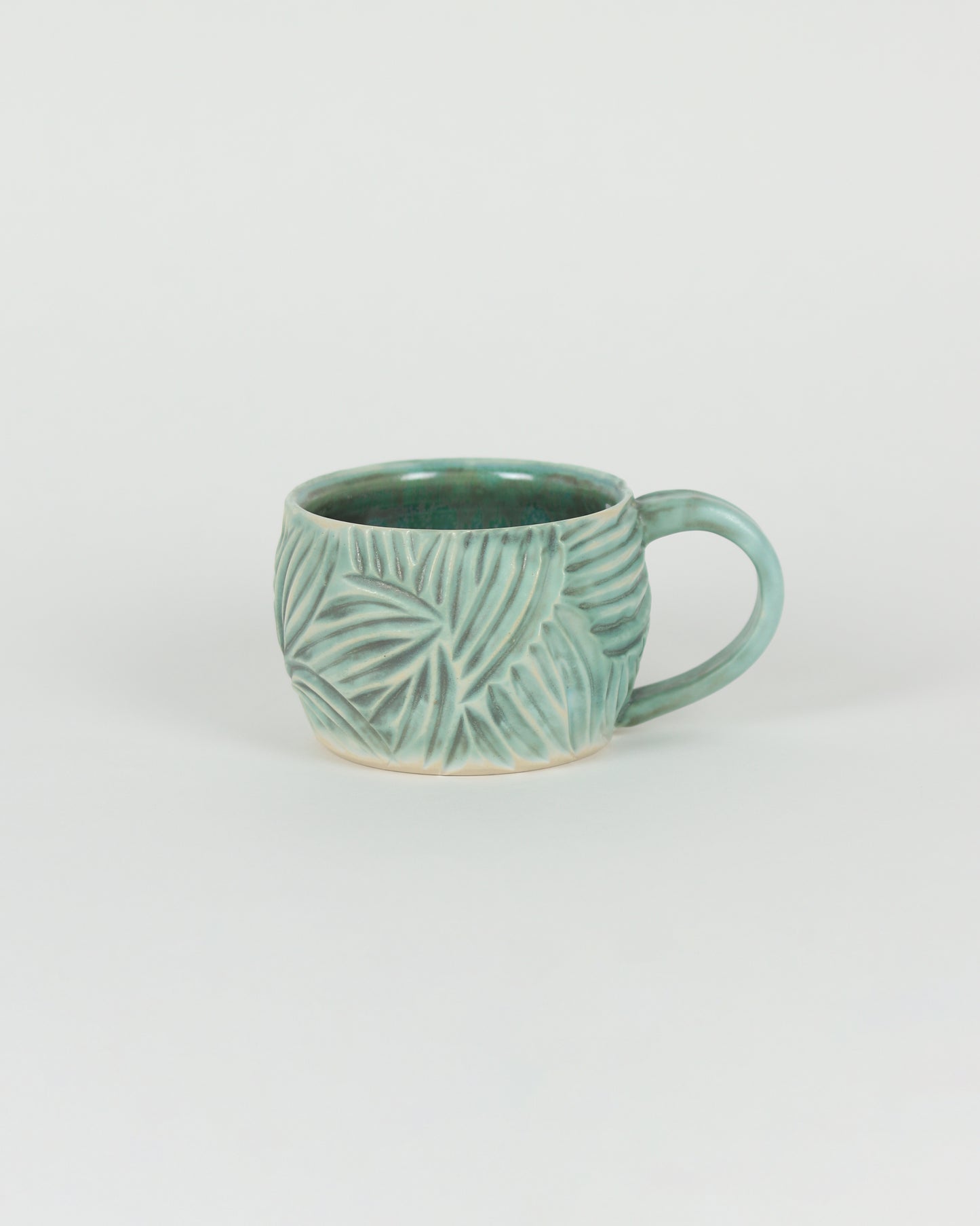 Green Leaves Mug