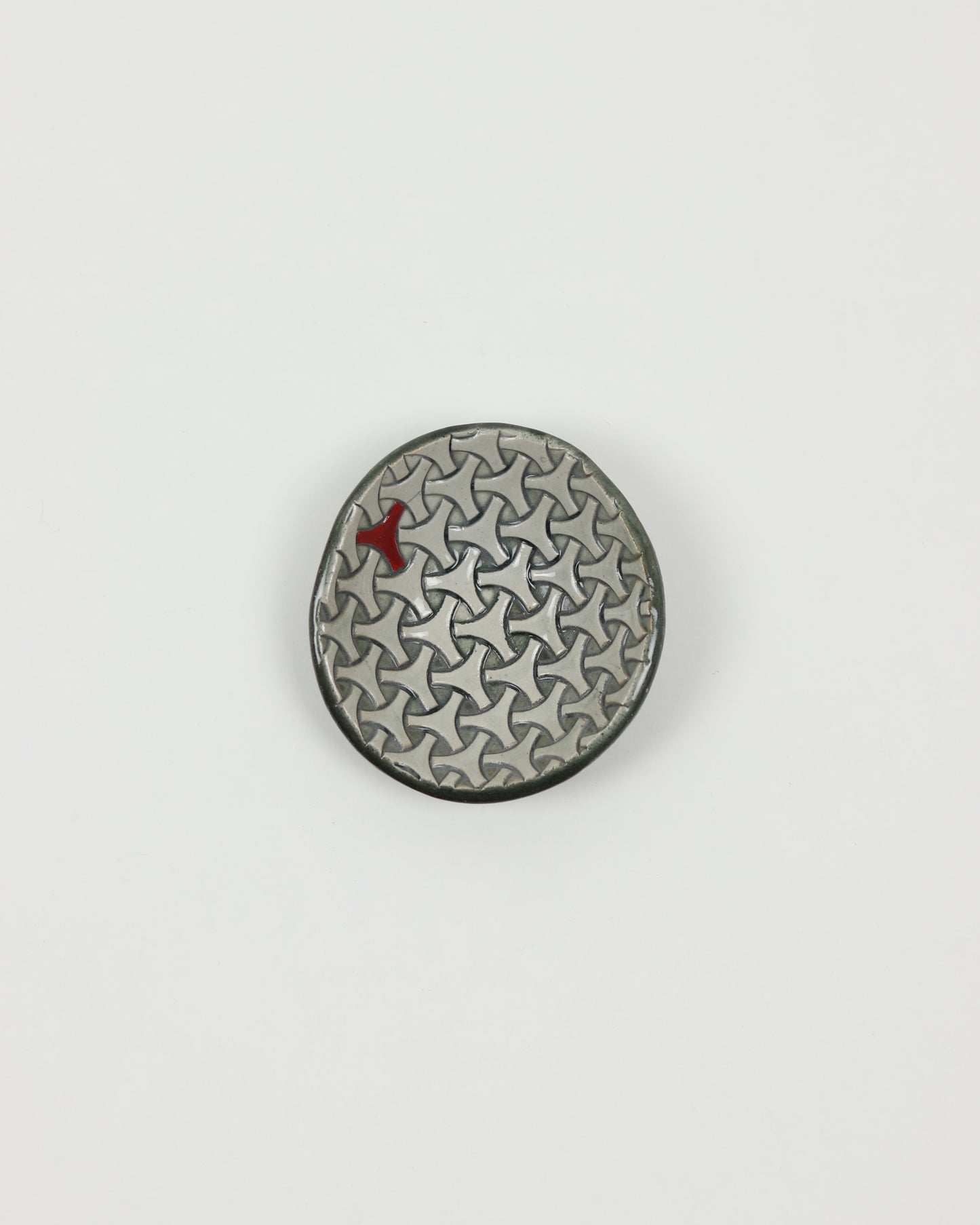 Red Weave  Mini Bowl