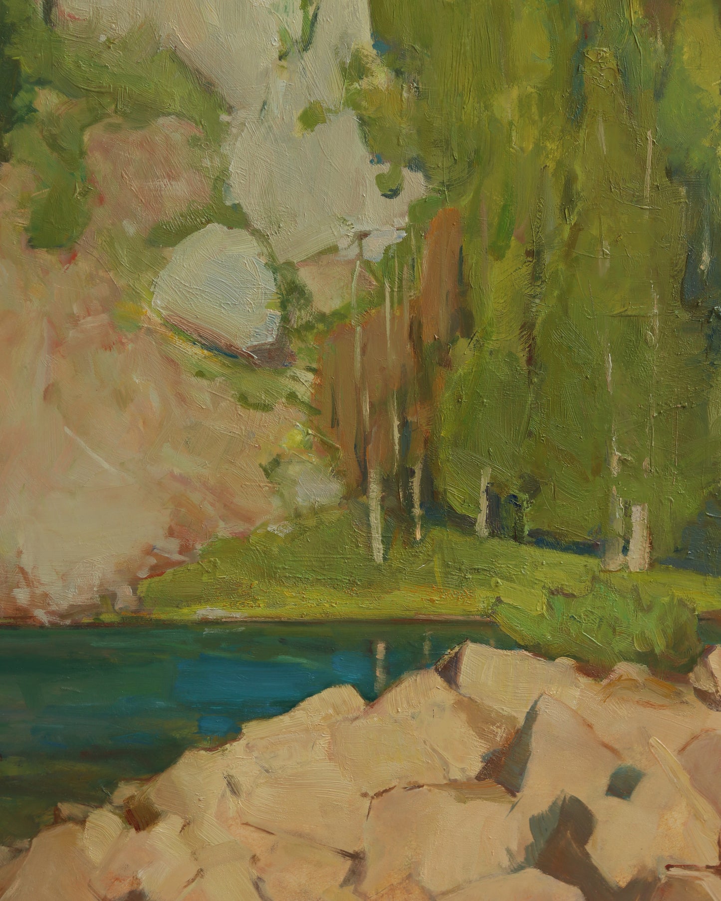 Visions of Green (at Blood's Lake)