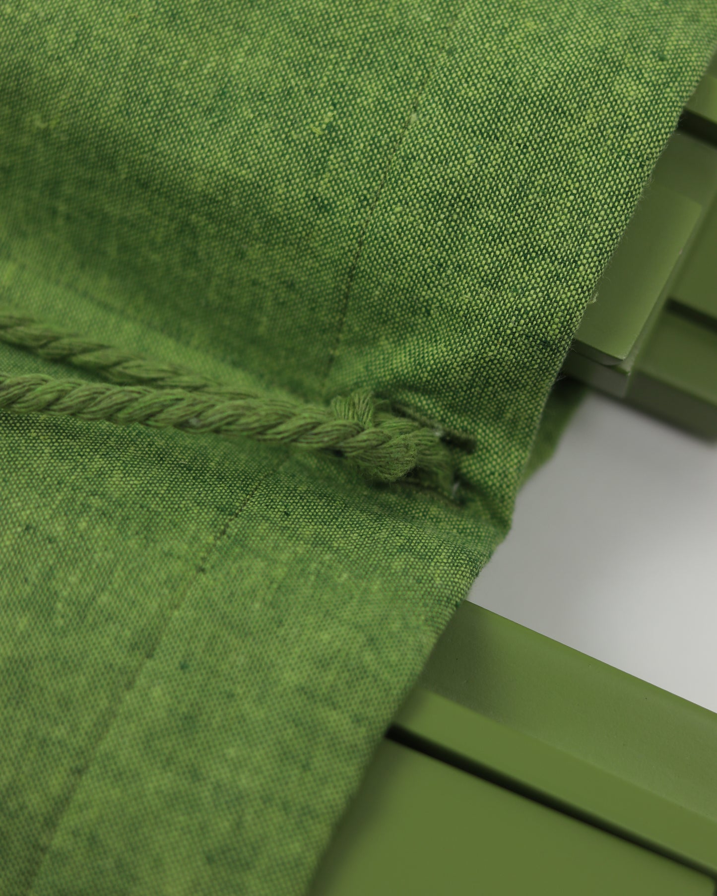 Mahjong Rack Bag in Leaf Green
