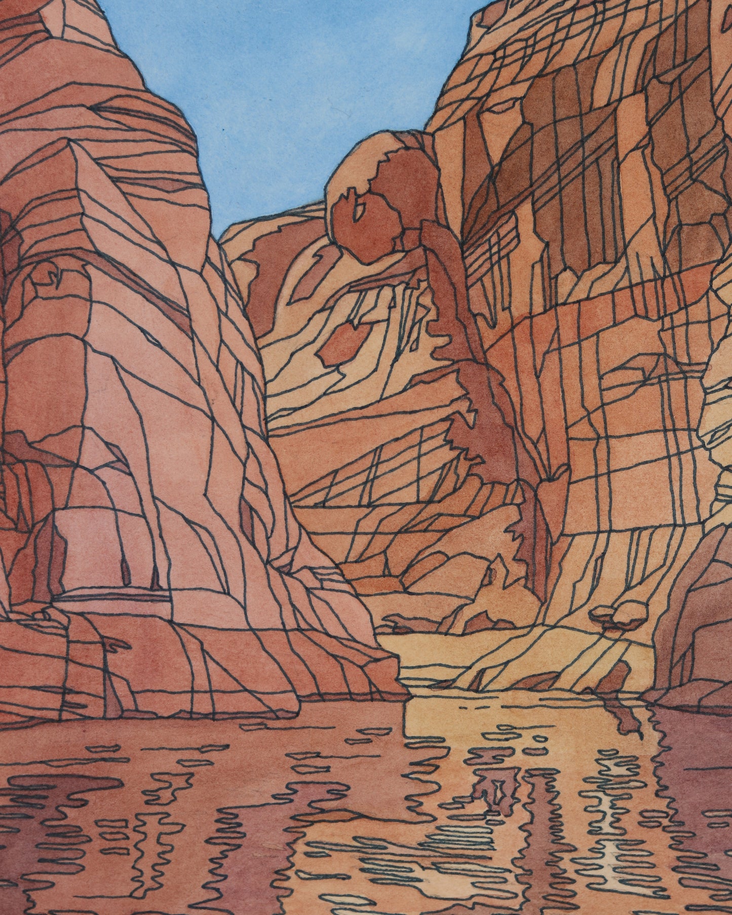 Lake Powell Reflection