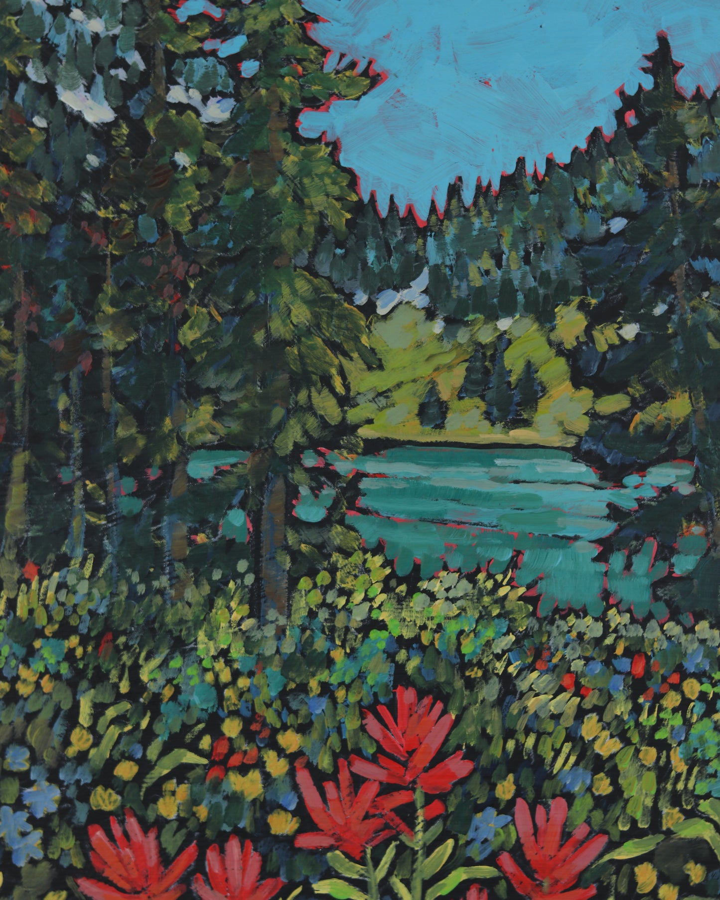 Summer Blooms at White Pine Lake