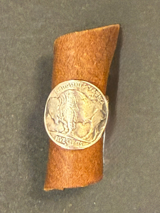 Buffalo Nickel Wrap Ring