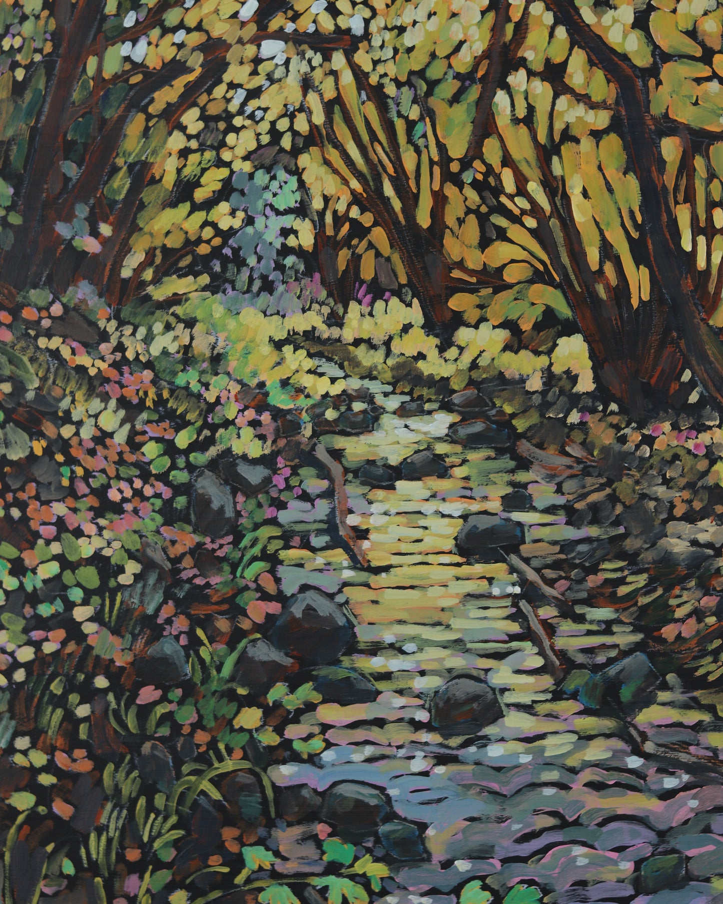 Autumn Light on the Logan River