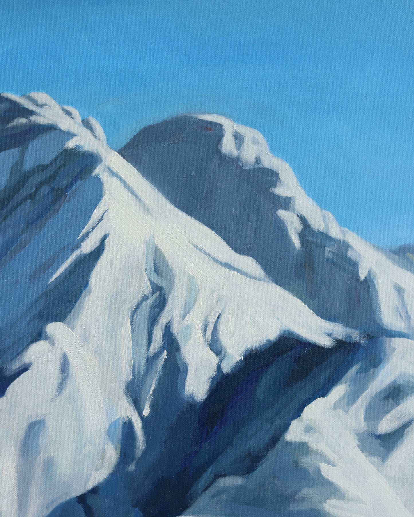 Snow on Mount Olympus