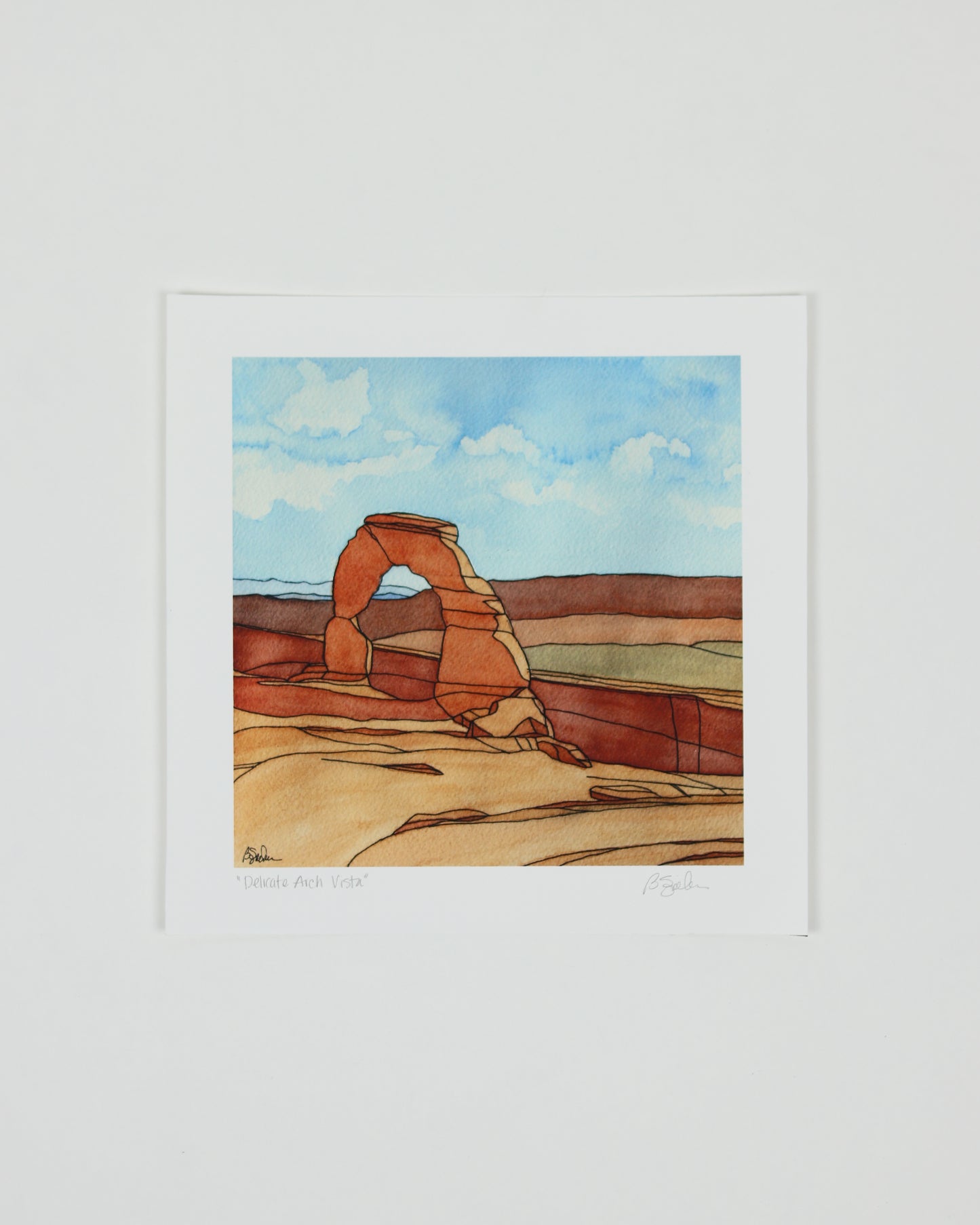 Delicate Arch Vista Print