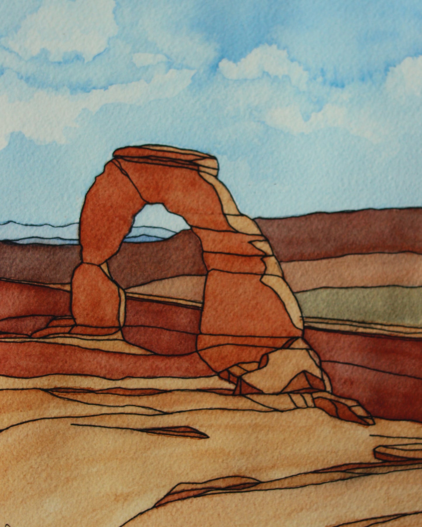 Delicate Arch Vista Print