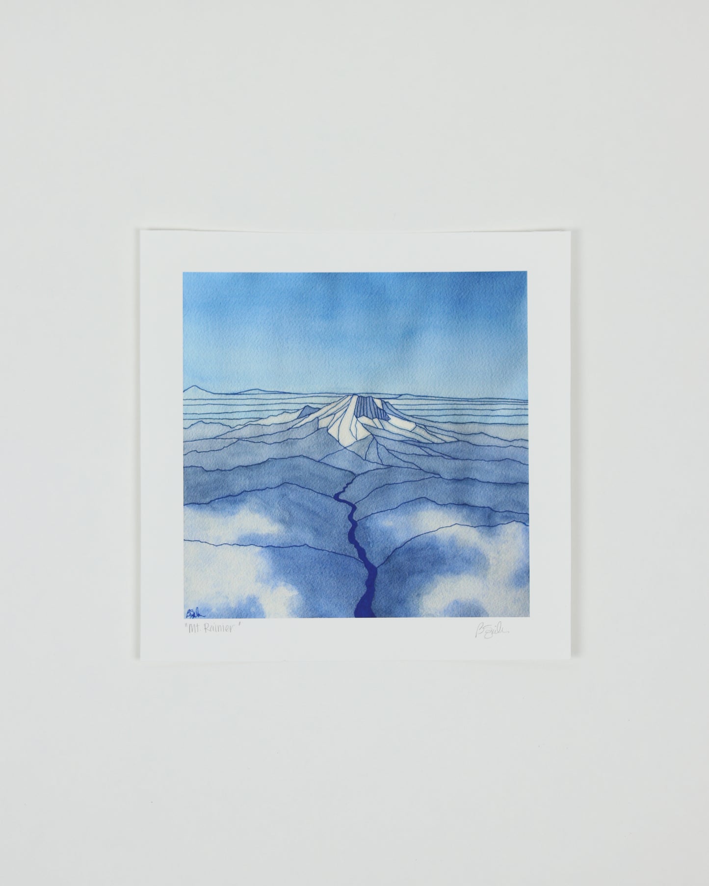 Mt. Rainer Print