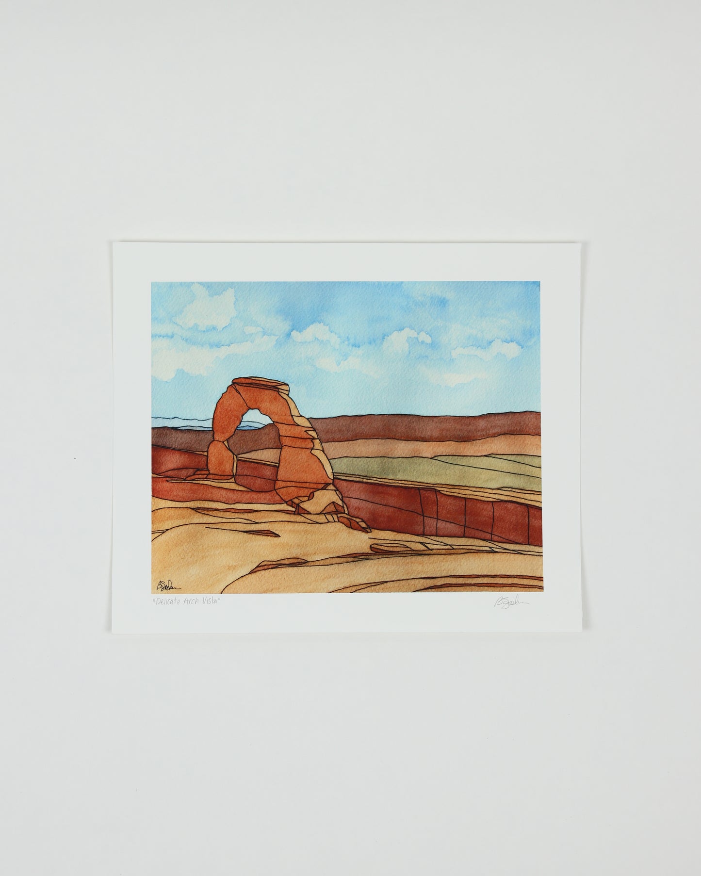 Delicate Arch Vista Print