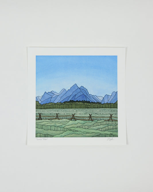 Grand Teton Print