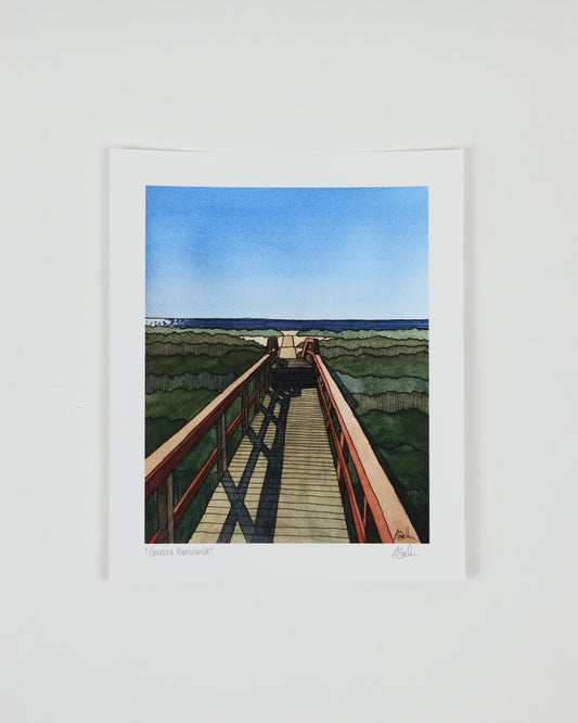 Carolina Boardwalk Print