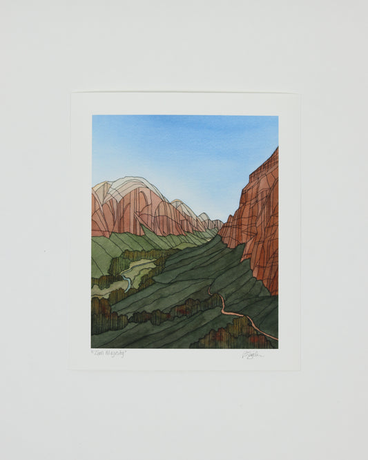 Zion Majesty Print